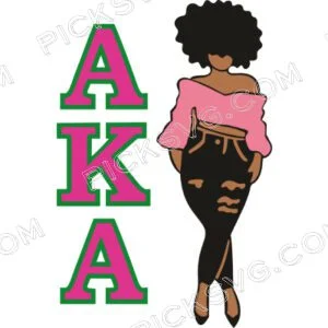 Alpha kappa alpha Svg