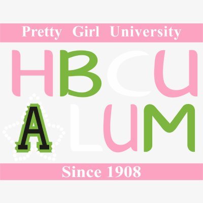 AKA HBCU Alum svg AKA HBCU Alum Svg - Alpha kappa alpha Svg