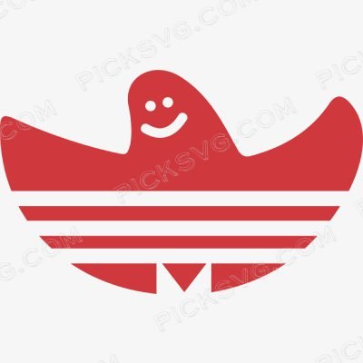Adidas Originals Red Adidas Brand Logo Svg - Adidas Logos Svg