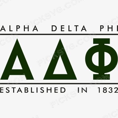 Alpha Delta Phi Established In 1832 Alpha Delta Phi Established In 1832 Svg - Fraternity Sorority