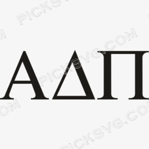 Alpha Delta Pi Greek Svg - Fraternity Sorority