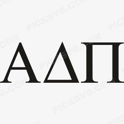 Alpha Delta Pi Greek Alpha Delta Pi Greek Svg - Fraternity Sorority