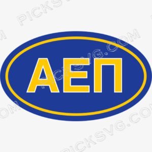 Alpha Epsilon Pi Oval Svg - Fraternity Sorority
