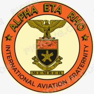 Alpha Eta Rho Member Logo Svg - Fraternity Sorority