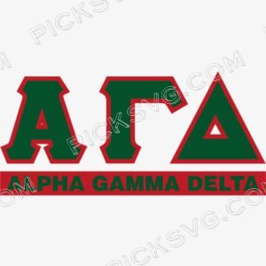 Alpha Gamma Delta Logo Svg - Fraternity Sorority
