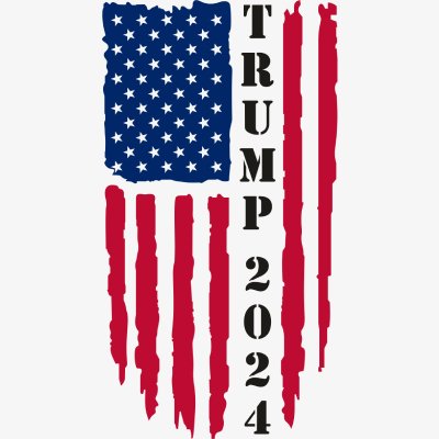 America Flag Trump 2024 Svg America Flag Trump 2024 Svg - Patriotic And Flags