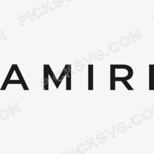 Amiri Letter Svg - Fashion Brands SVG