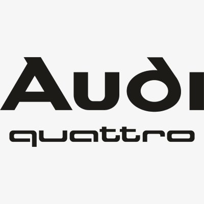 Audi Quattro with Letter Svg Audi Quattro with Letter Svg - Motor logos SVG