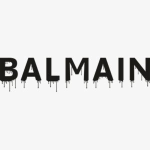 Balmain Drip Logo Svg - Fashion Brands SVG