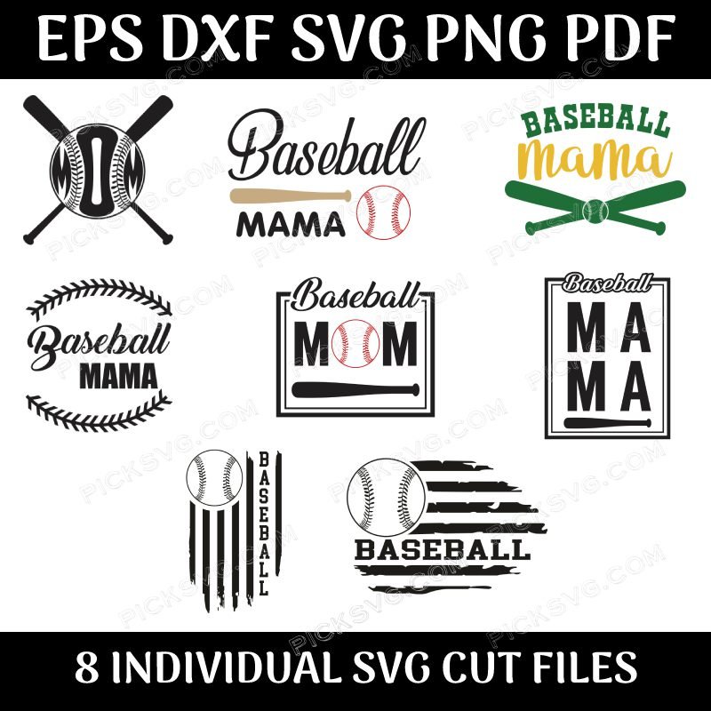 Baseball Mama Svg Baseball Mama Svg - Design Bundle SVG