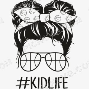 Basketball Mom KidLife Svg - Miscellaneous SVG