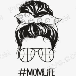 Basketball MomLife Black