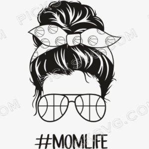 Basketball MomLife Black