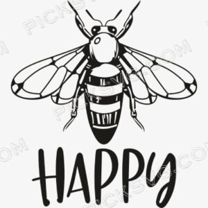 Be Happy Svg - Miscellaneous SVG