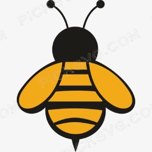 Bee Flying Svg Bee Flying Svg - Cartoon Characters Svg