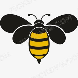 Bee logo Bee Logo Svg - Cartoon Characters Svg