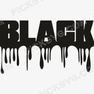 Black Dripping Svg - Miscellaneous SVG