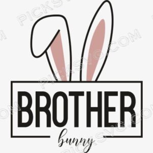 Brother Bunny Svg