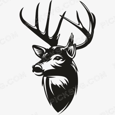 Buck Deer Svg Buck Deer Svg - Animal Svg