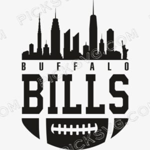 Buffalo Bills Tower Black Svg - Sports Logos