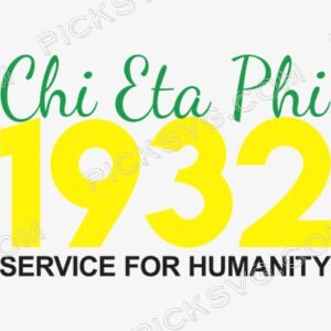 Chi Eta Phi Canvas Tote