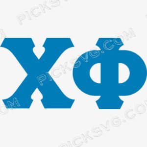 Chi Phi Greek Letter Svg - Fraternity Sorority
