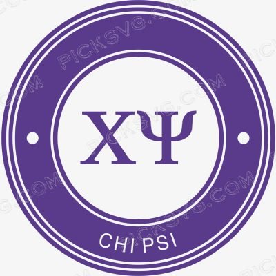 Chi Psi Badge Chi Psi Badge Svg - Fraternity Sorority
