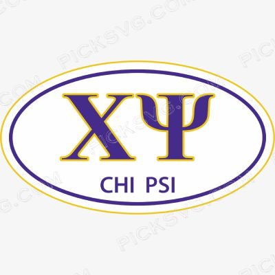 Chi Psi Circle Chi Psi Circle Svg - Fraternity Sorority