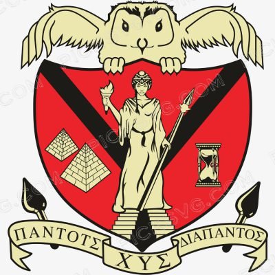 Chi Upsilon Sigma crest Chi Upsilon Sigma Crest Svg - Fraternity Sorority