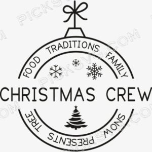 Christmas Crew Svg