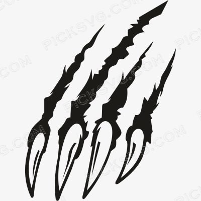 Claw Scratches Svg Claw Scratches Svg - Animal Svg