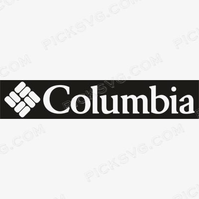 Columbia Rectangle Logo Columbia Rectangle Logo Svg - Brands Logos SVG