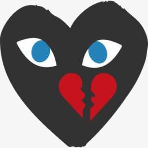 Comme Des Garcons Broken Heart Svg - Fashion Brands SVG