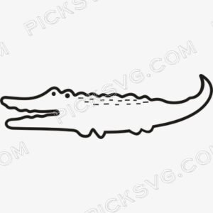 Crocodile Svg