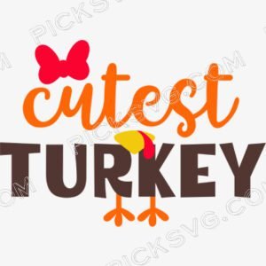 Coolest Turkey in Town Thanksgiving Svg - Miscellaneous SVG