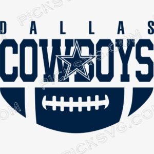 Dallas Cowboys Ball Svg - Sports Logos