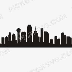 Dallas Tower Svg - Sports Logos