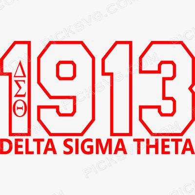 Delta Sigma Theta 1913 Delta Sigma Theta 1913 Svg - Delta sigma theta Svg