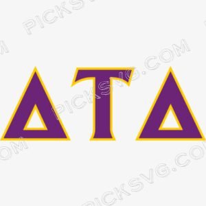 Delta Tau Delta Greek Svg - Fraternity Sorority