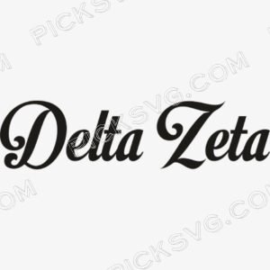 Delta Zeta Letter Png - Fraternity Sorority