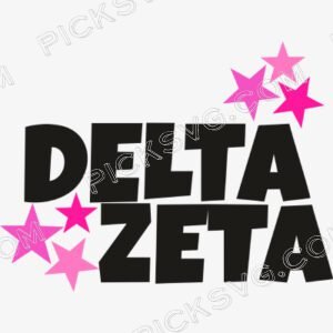 Delta Zeta Logo Vector file - Fraternity Sorority