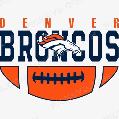 Denver Broncos Ball Denver Broncos Vector file - Sports Logos