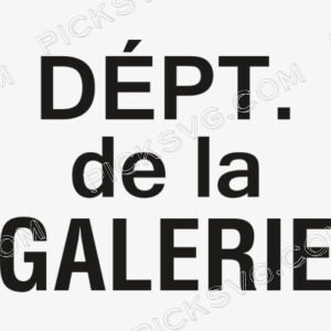 Dept De La Galerie Svg