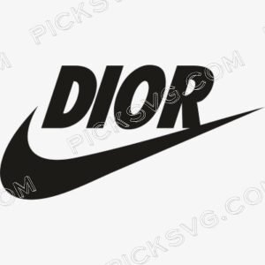 Dior x Nike Svg