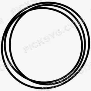 Double Frame Circle Line