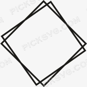 Double Rectangle Frame Svg - Miscellaneous SVG