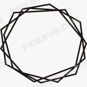 Double Frame Three Line Svg - Miscellaneous SVG