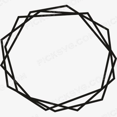 Double Frame Three Line Double Frame Three Line Svg - Miscellaneous SVG