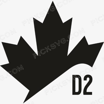 Dsquared2 D2 Dsquared2 Fashion Brand Png - Fashion Brands SVG