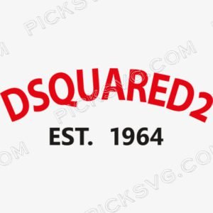 Dsquared2 Est 1964 Svg - Fashion Brands SVG